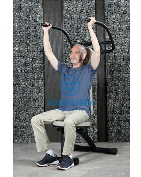 Máy tập cơ vai và bắp tay trước, sau 0