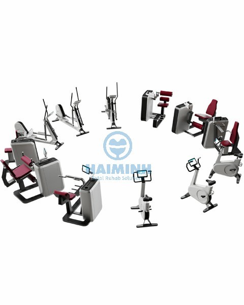Hệ thống máy tập phục hồi chức năng toàn thân sử dụng thẻ thông minh - Milon